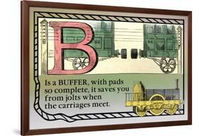 B is a Buffer-null-Framed Art Print