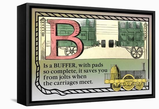 B is a Buffer-null-Framed Stretched Canvas