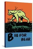 B is for Bear-Charles Buckles Falls-Stretched Canvas