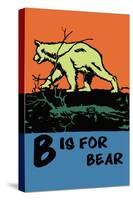 B is for Bear-Charles Buckles Falls-Stretched Canvas