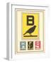 B is for Bird-null-Framed Art Print