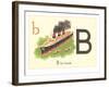 B is for Boats-null-Framed Art Print