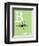B is for Bumblebee (green)-Theodor (Dr. Seuss) Geisel-Framed Art Print