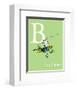 B is for Bumblebee (green)-Theodor (Dr. Seuss) Geisel-Framed Art Print