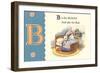 B is for Bunny-null-Framed Art Print