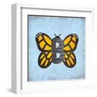 B Is For Butterfly-Marcus Prime-Framed Art Print