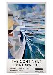 The Continent via Harwich, BR (ER), c.1958-B^ Myers-Giclee Print