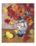 Roses in a Mexican Vase-B^ Oliver-Art Print