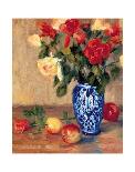 Red Geraniums-B^ Oliver-Mounted Giclee Print