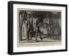 B-P's Life in Mafeking, an Early Morning Visitor-Frank Dadd-Framed Giclee Print