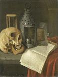 Vanitas Still Life, B. Schaak.-B. Schaak-Stretched Canvas