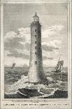 Proposed Elevation of Bell Rock Lighthouse with Scale-B. Scott-Stretched Canvas