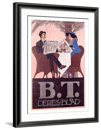 B.T. Deres Blad--Framed Giclee Print