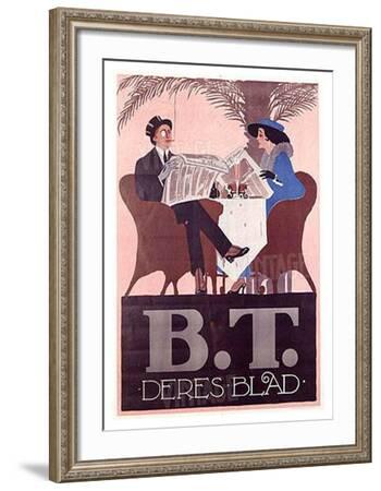 B.T. Deres Blad--Framed Giclee Print