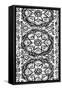 B&W Arabesque Panels IV-Chariklia Zarris-Framed Stretched Canvas