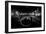 B&W Canal at Night II-Erin Berzel-Framed Photographic Print