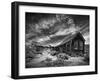 B&W Desert View III-David Drost-Framed Photographic Print