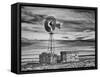 B&W Desert View VI-David Drost-Framed Stretched Canvas