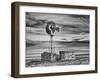 B&W Desert View VI-David Drost-Framed Photographic Print