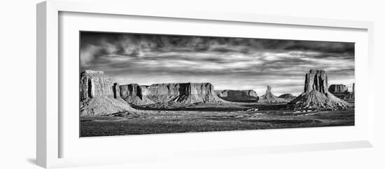 B&W Desert View VII-David Drost-Framed Photographic Print