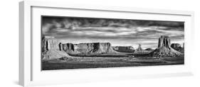 B&W Desert View VII-David Drost-Framed Photographic Print