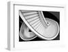 B&W staircase-Henk van Maastricht-Framed Photographic Print