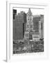 B&W Us Cityscape-Boston-Melissa Wang-Framed Art Print