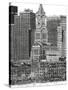 B&W Us Cityscape-Boston-Melissa Wang-Stretched Canvas