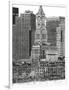 B&W Us Cityscape-Boston-Melissa Wang-Framed Art Print