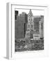 B&W Us Cityscape-Boston-Melissa Wang-Framed Art Print