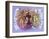 B43 Garden Angels-D. Rusty Rust-Framed Giclee Print