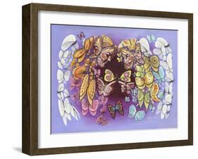 B43 Garden Angels-D. Rusty Rust-Framed Giclee Print