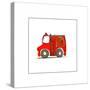 Ba Fire Truck-null-Stretched Canvas