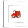 Ba Fire Truck-null-Stretched Canvas