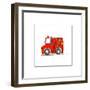 Ba Fire Truck-null-Framed Giclee Print