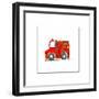 Ba Fire Truck-null-Framed Giclee Print