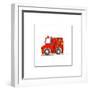 Ba Fire Truck-null-Framed Giclee Print