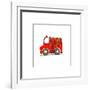 Ba Fire Truck-null-Framed Giclee Print