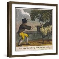 Baa Baa Black Sheep Have You Any Wool?-null-Framed Photographic Print