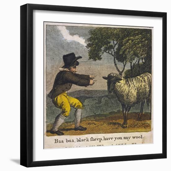 Baa Baa Black Sheep Have You Any Wool?-null-Framed Photographic Print