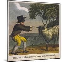 Baa Baa Black Sheep Have You Any Wool?-null-Mounted Photographic Print