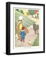 Baa, Baa, Black Sheep-null-Framed Art Print