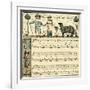 Baa, baa, black sheep-Walter Crane-Framed Giclee Print