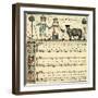 Baa, baa, black sheep-Walter Crane-Framed Giclee Print