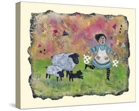 Baa, Baa-Barbara Olsen-Stretched Canvas