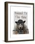 Baaad to the Bone-Fab Funky-Framed Art Print