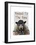 Baaad to the Bone-Fab Funky-Framed Art Print