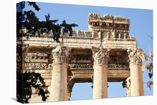 Baalbek Ruins-benkrut-Stretched Canvas