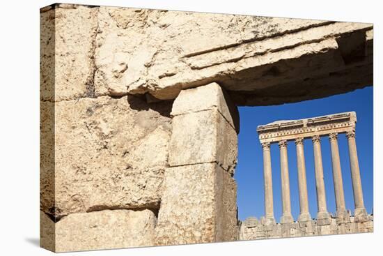 Baalbek Ruins-benkrut-Stretched Canvas