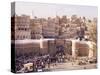 Bab Al Yemen, Old Town, Sana'A, Unesco World Heritage Site, Republic of Yemen, Middle East-Sergio Pitamitz-Stretched Canvas